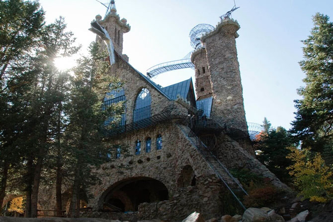 Bishop Castle in the San Isabel Area, Colorado