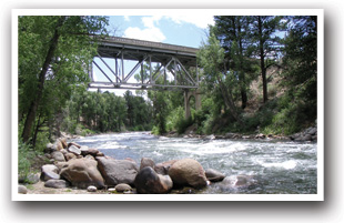 rafting near Buena Vista, Colorado