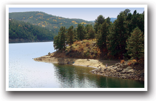 Barker Reservoir near Nederland, Colorado.