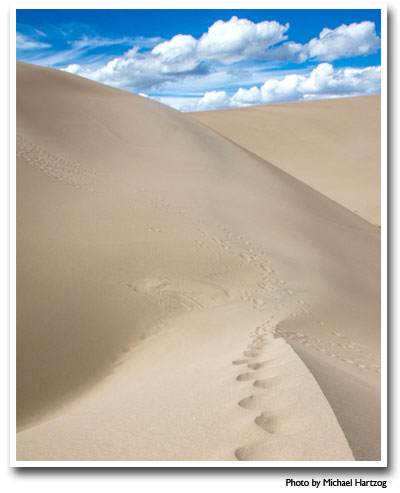 Great Sand Dunes National Park, Colorado, Photo by Michael Hartzog