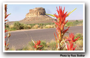 Fajado Butte, New Mexico Photo by Russ Bodnar