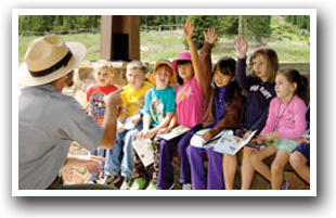 Junior Ranger Program, Rocky Mountain National Park near Estes Park, Grand Lake, Colorado