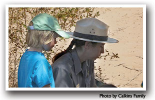 Ranger program at the Great Sand Dunes National Park and Preserve, Colorado, Photo by the Calkins Family