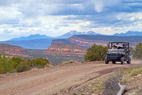 ATV-UTV on Rimrocker Trail in Nucla, Colorado. Photo Credit: Rob Growler